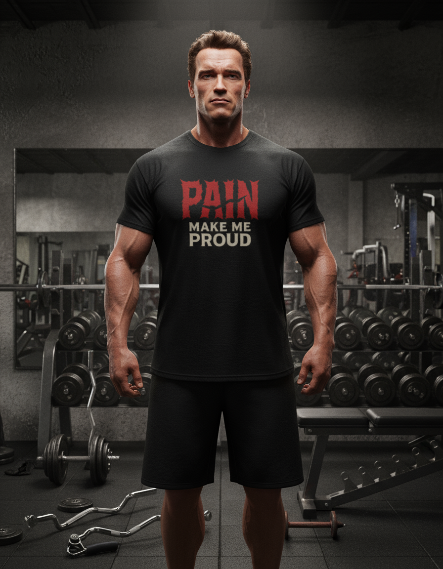 Pain make me proud Unisex Classic Crew T-Shirt