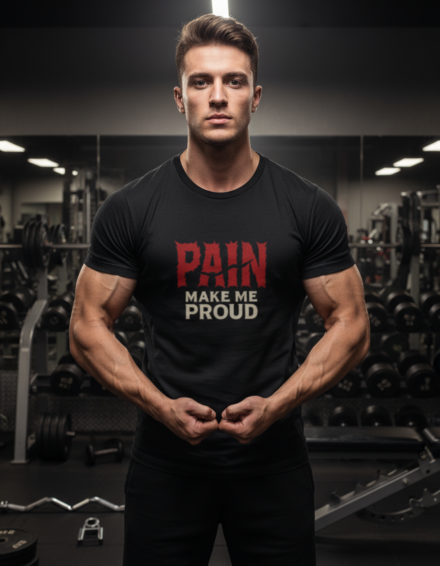 Pain make me proud Unisex Classic Crew T-Shirt